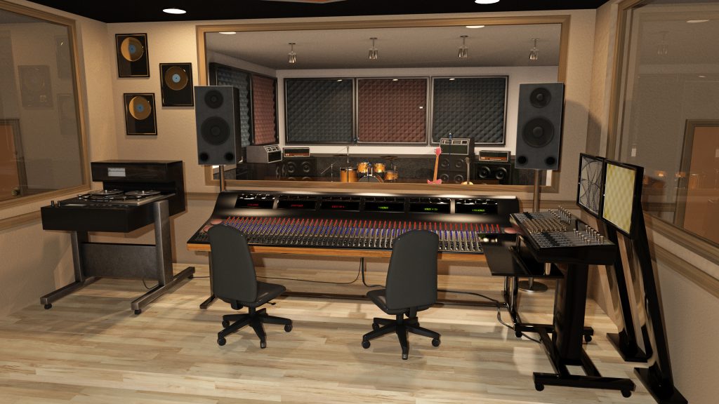 Music studio in Olif Productions